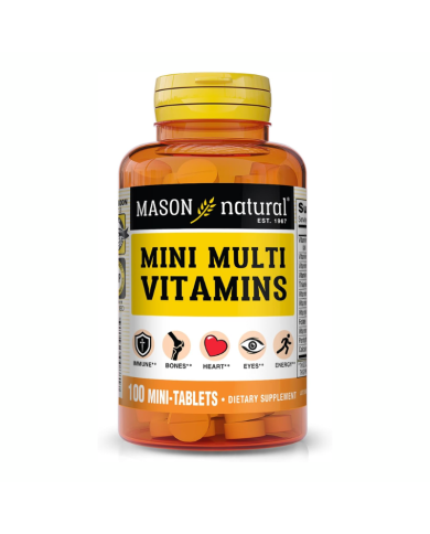 MASON NATURAL MINI MULTI VITAMINS 100 MINI TABLETTES