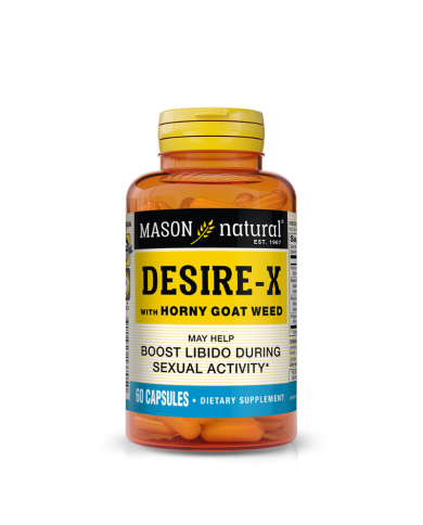 MASON NATURAL DESIRE X HORNY GOAT WEED 60 CAPSULES