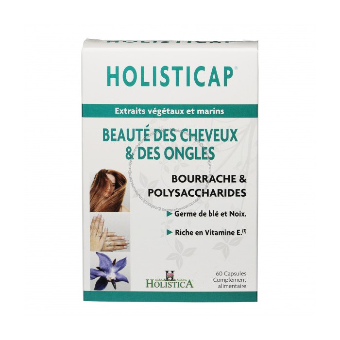 HOLISTICAP CHEVEUX ET ONGLES 60 CAPSULES