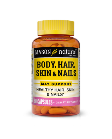 MASON NATURAL BODY HAIR SKIN  AND NAILS 60 CAPSULES