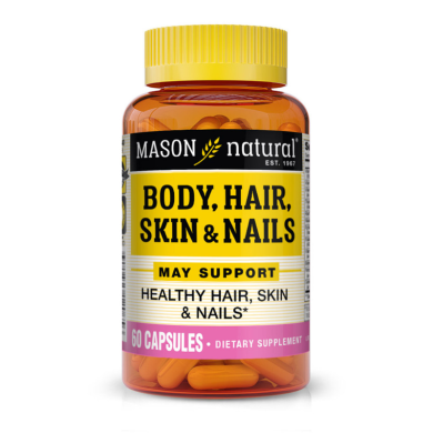 MASON NATURAL BODY HAIR SKIN AND NAILS 60 CAPSULES