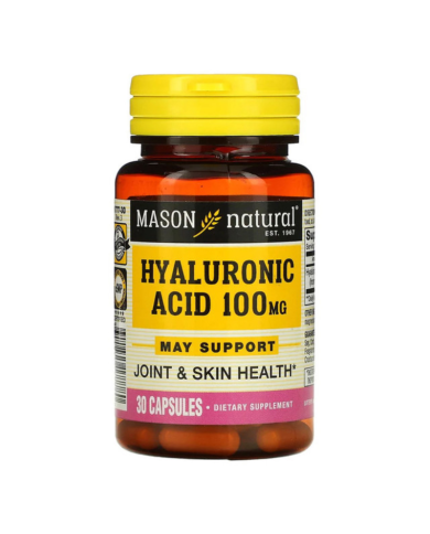 MASON NATURAL HYALURONIC ACID 100 MG