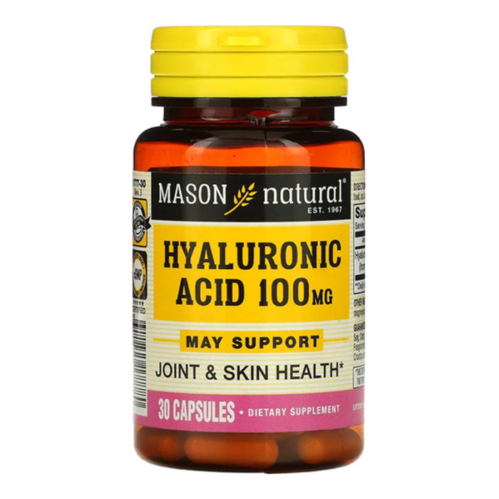 MASON NATURAL HYALURONIC ACID 100 MG