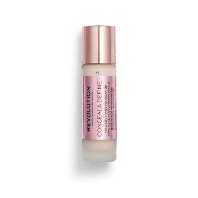 MAKEUP REVOLUTION CONCEAL AND DEFINE FOND DE TEINT LIQUIDE 
