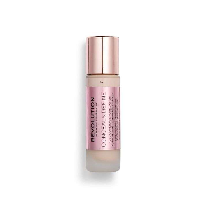 MAKEUP REVOLUTION CONCEAL AND DEFINE FOND DE TEINT LIQUIDE 