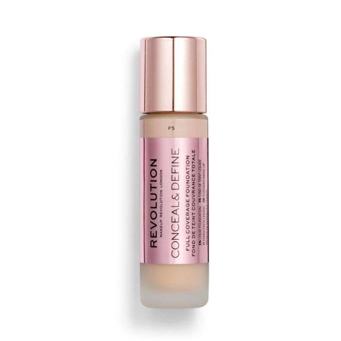 MAKEUP REVOLUTION CONCEAL AND DEFINE FOND DE TEINT LIQUIDE 