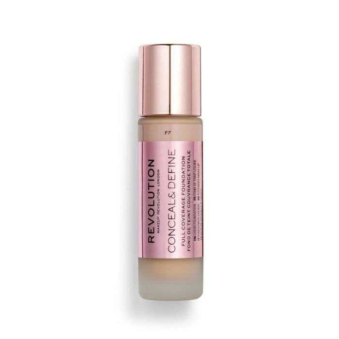 MAKEUP REVOLUTION CONCEAL AND DEFINE FOND DE TEINT LIQUIDE 