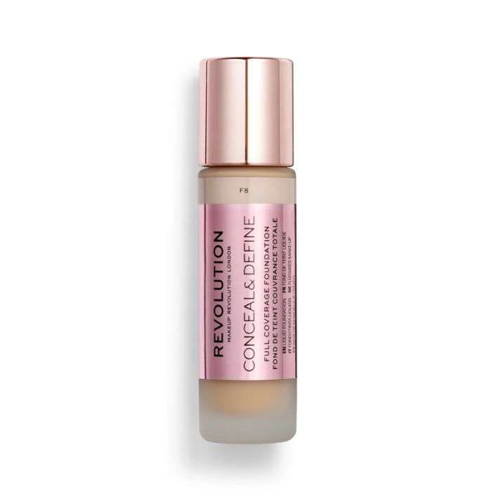 MAKEUP REVOLUTION CONCEAL AND DEFINE FOND DE TEINT LIQUIDE 