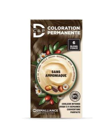 D CAP COLORATION PERMANENTE N 6 BLOND FONCE