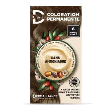 D CAP COLORATION PERMANENTE N 6 BLOND FONCE