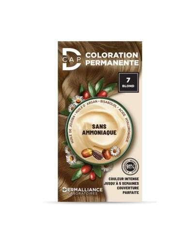 D CAP COLORATION PERMANENTE N 7 BLOND