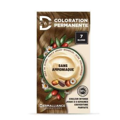 D CAP COLORATION PERMANENTE N 7 BLOND