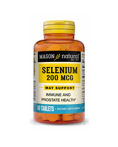 MASON NATURAL SELENIUM 200 MCG 60 COMPRIMES