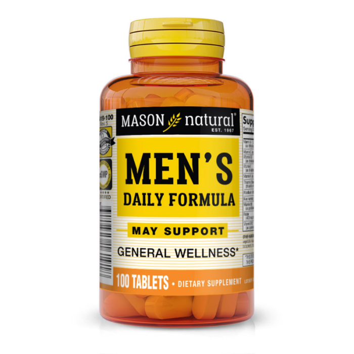 MASON NATURAL MENS DAILY FORMULA 100 COMPRIMES