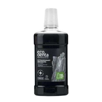 ECODENTA BAIN DE BOUCHE BLANCHISSANT AU CHARBON ACTIF 500 ML