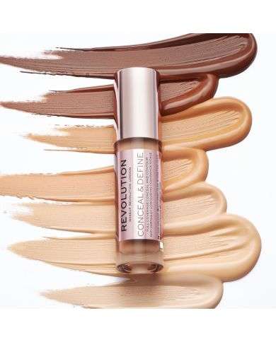 MAKEUP REVOLUTION REVOLUTION ANTI CERNE ET CONTOUR COUVRANCE TOTALE