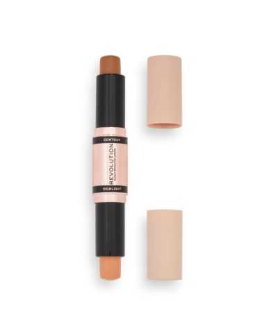 MAKEUP REVOLUTION STICK DE CONTOUR A DOUBLE EMBOUT 4.3 G