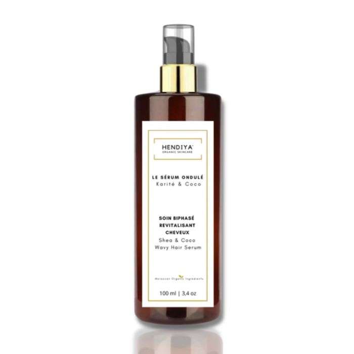 HENDIYA SERUM ONDULE REVITALISANT CHEVEUX BIPHASE KARITE ET COCO 100 ML