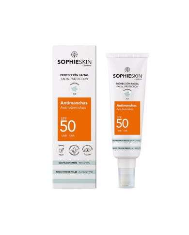 SOPHIESKIN ECRAN SOLAIRE ECLAIRCISSANT ANTI IMPERFECTION SPF 50 50 ML