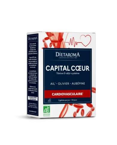 DIETAROMA CAPITAL COEUR 60 GELULES