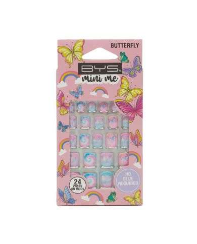 BYS MINI ME ONGLES PRECOLLES PAPILLON