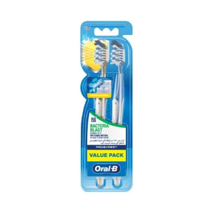 ORAL B PRO EXPERT BROSSE A DENTS ANTI BACTERIA PACK DE 2