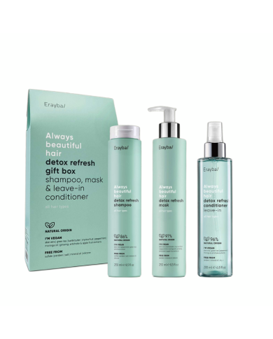 ERAYBA ALWAYS BEAUTIFUL HAIR DETOX REFRESH GIFT BOX