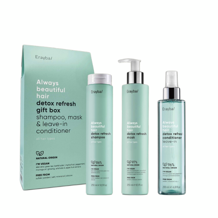 ERAYBA ALWAYS BEAUTIFUL HAIR DETOX REFRESH GIFT BOX