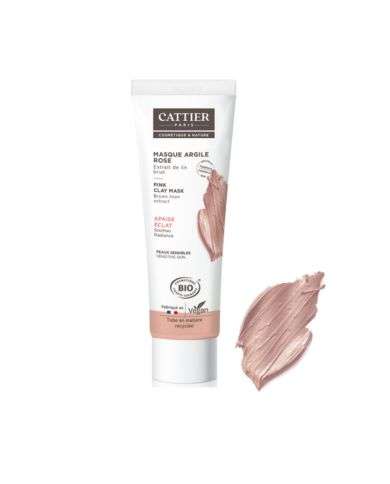 CATTIER MASQUE ARGILE ROSE 100 ML