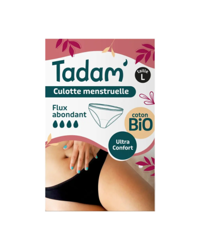 TADAM CULOTTE MENSTRUELLE COTON BIO ULTRA CONFORT