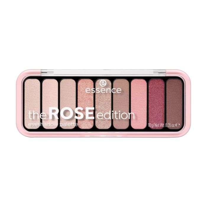 ESSENCE PALETTE FARD A PAUPIERE THE ROSE EDITION