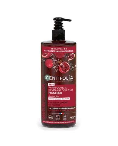 CENTIFOLIA BOUCLIER COULEUR 2EN1 SHAMPOOING ET DEMELANT COULEUR FIXATEUR 500 ML