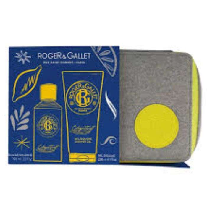 ROGER ET GALLET TROUSSE EAU DE COLOGNE TWIST 100 ML + GEL DOUCHE 200 ML