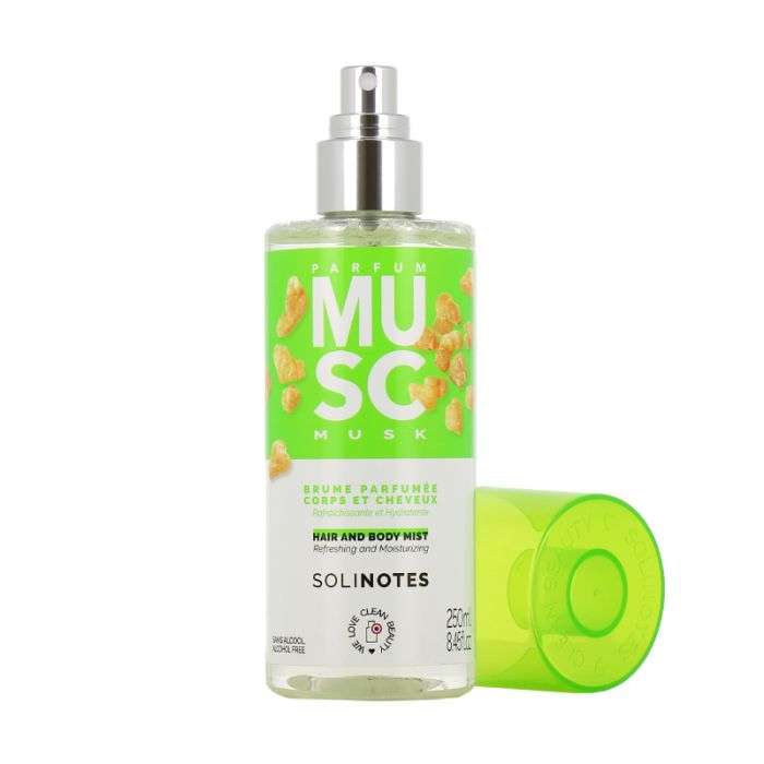 SOLINOTES BRUME PARFUMEE CORPS ET CHEVEUX YUZU 250 ML