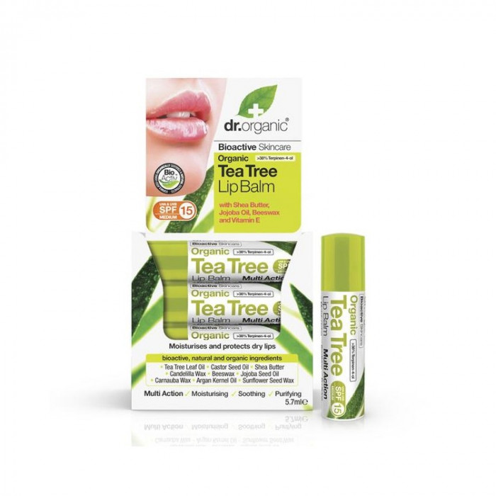 DR. ORGANIC BAUME ARBRE À THÉ E 5.7 ML