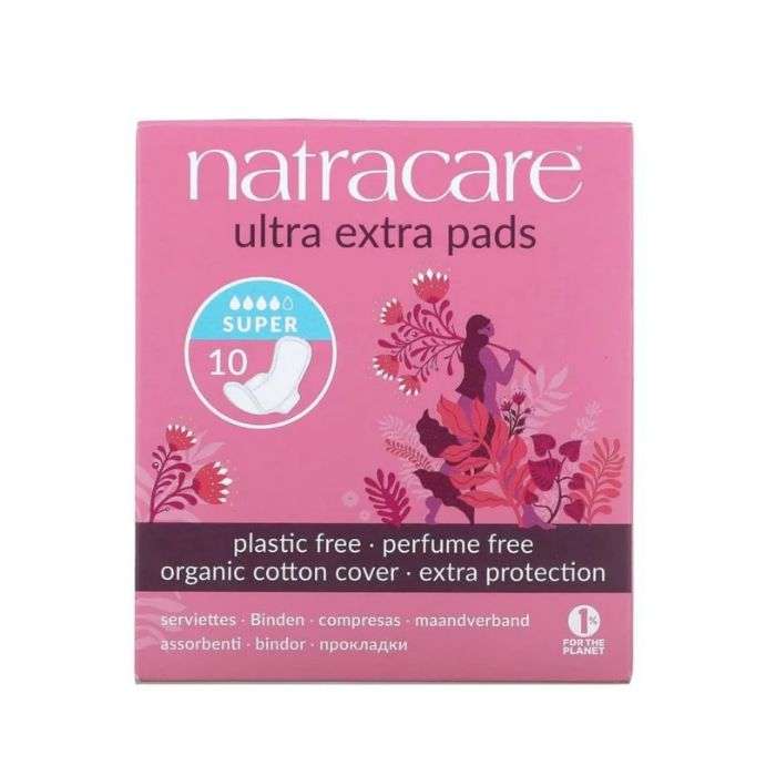 NATRACARE ULTRA EXTRA PADS BOITE DE 10 SUPER