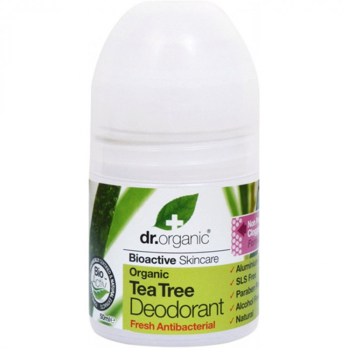 DR. ORGANIC DÉODORANT AU TEA TREE BIO 50 ML