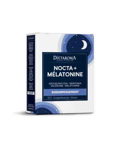 DIETAROMA NOCTA PLUS  MELATONINE SOMMEIL 40 COMPRIMES