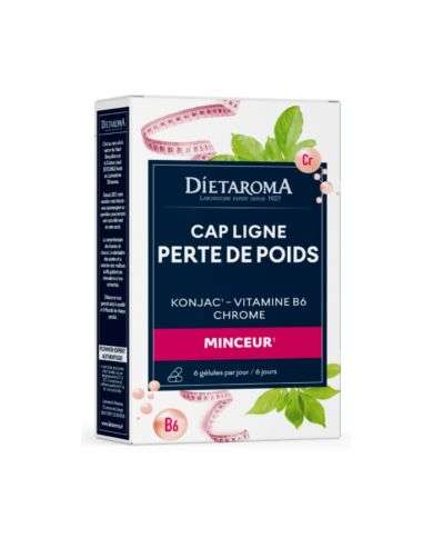 DIETAROMA CAPLIGNE KONJAC CHROME 40 GELULES