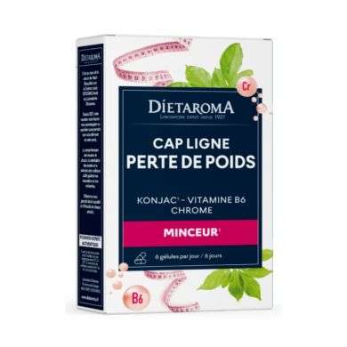 DIETAROMA CAPLIGNE KONJAC CHROME 40 GELULES