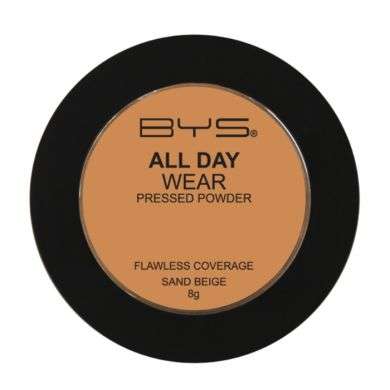 BYS ALL DAY WEAR PRESSED POWDER SAND BEIGE 8G