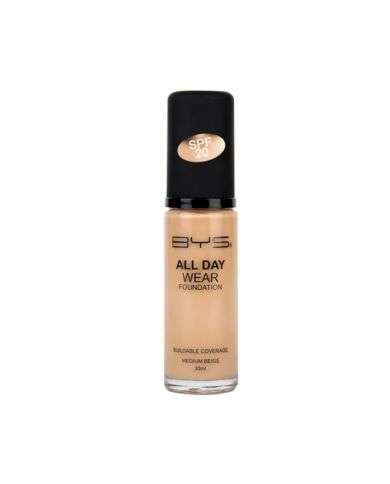 BYS ALL DAY WEAR SPF 20 FOND DE TEINT 30 ML