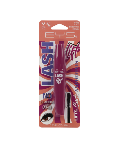 BYS LASH LIFT MASCARA BLACKEST BLACK 10 ML