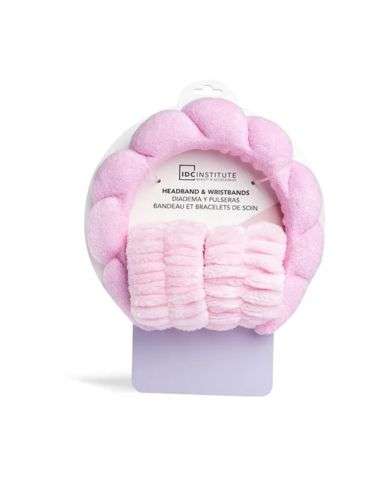 IDC INSTITUTE SKINCARE SET BANDEAU + BRACELETS