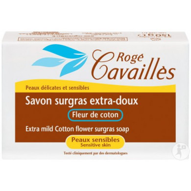 Rogé Cavaillès Savon parfumé fleur de coton 250g