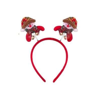 SERRE DE TETE NOEL A CARREAUX