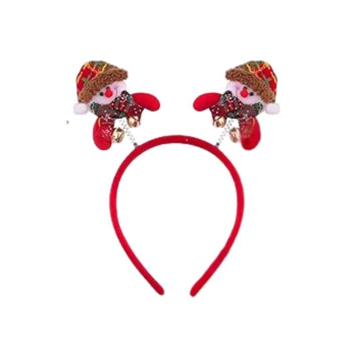 SERRE DE TETE NOEL A CARREAUX