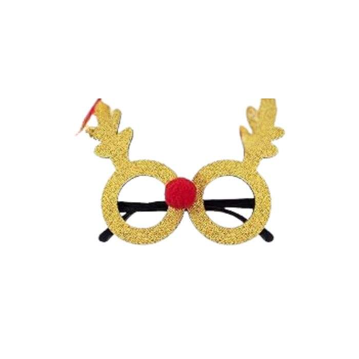 LUNETTE DE NOEL GAZELLE ROUGE