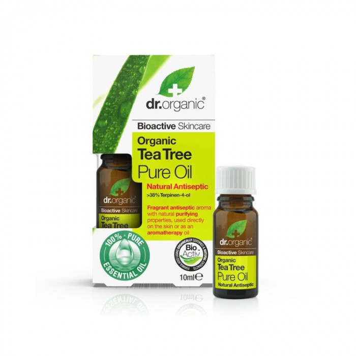 DR. ORGANIC HUILE ESSENTIELLE D'ARBRE À THÉ BIO 10ML