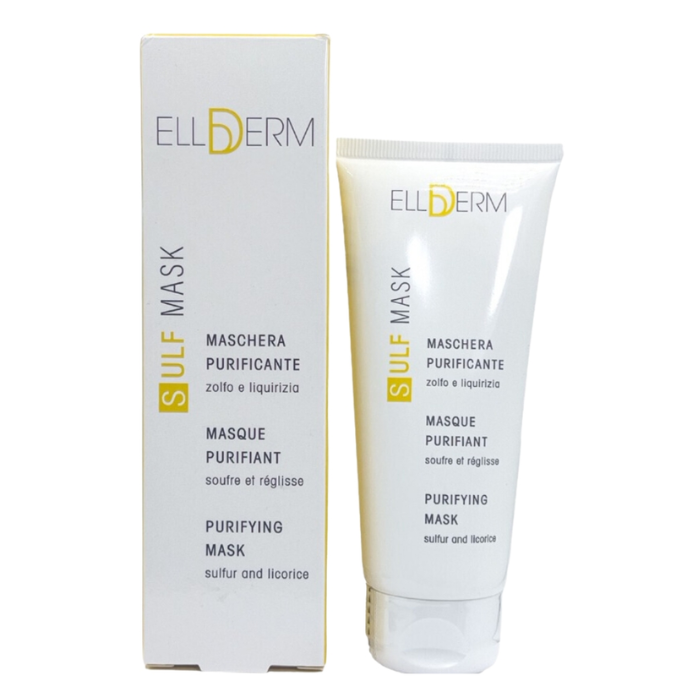 ELLDERM SULF MASQUE PURIFIANT SOUFRE ET REGLISSE 100 ML